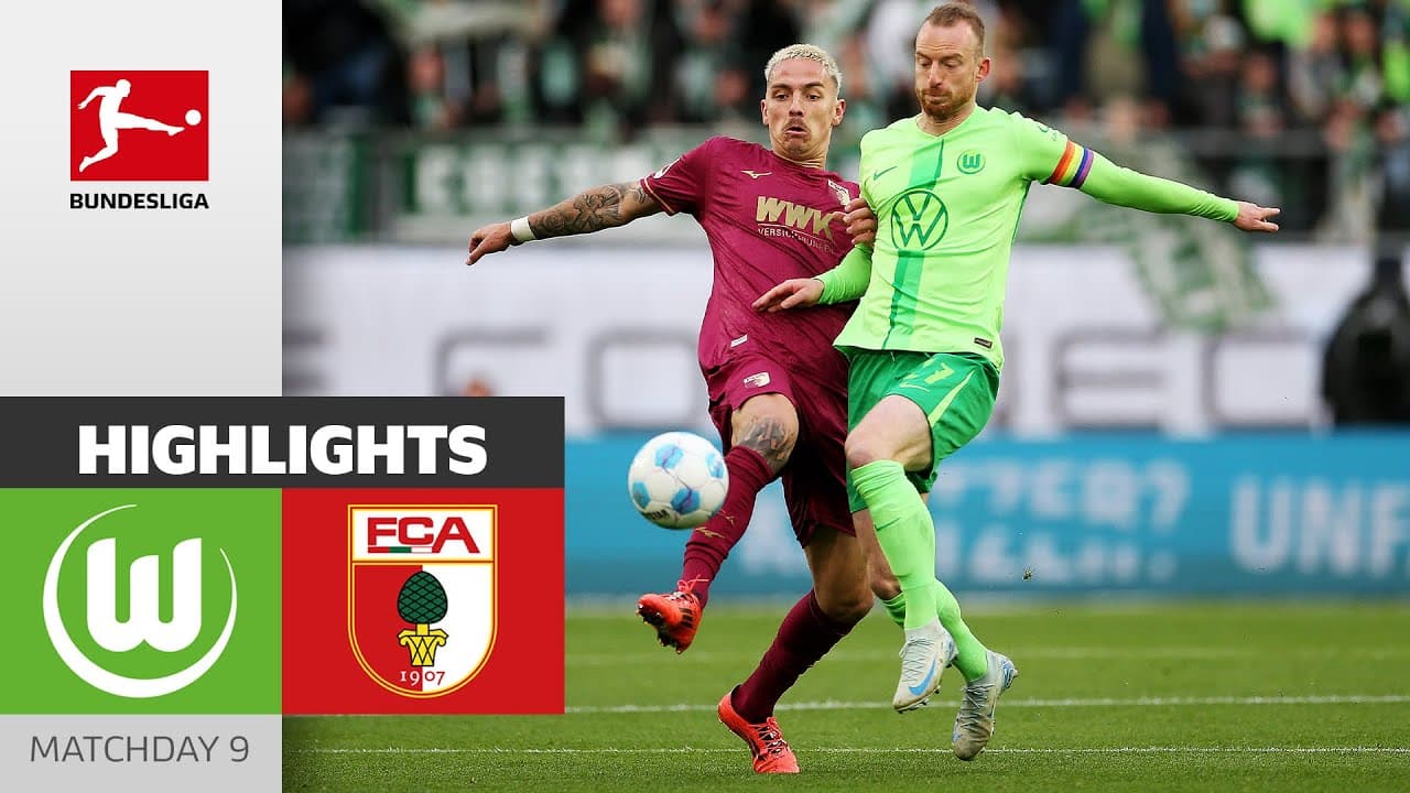 VfL Wolfsburg vs. FC Augsburg thumbnail