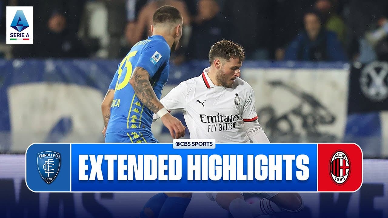 Empoli vs. Ac Milan thumbnail