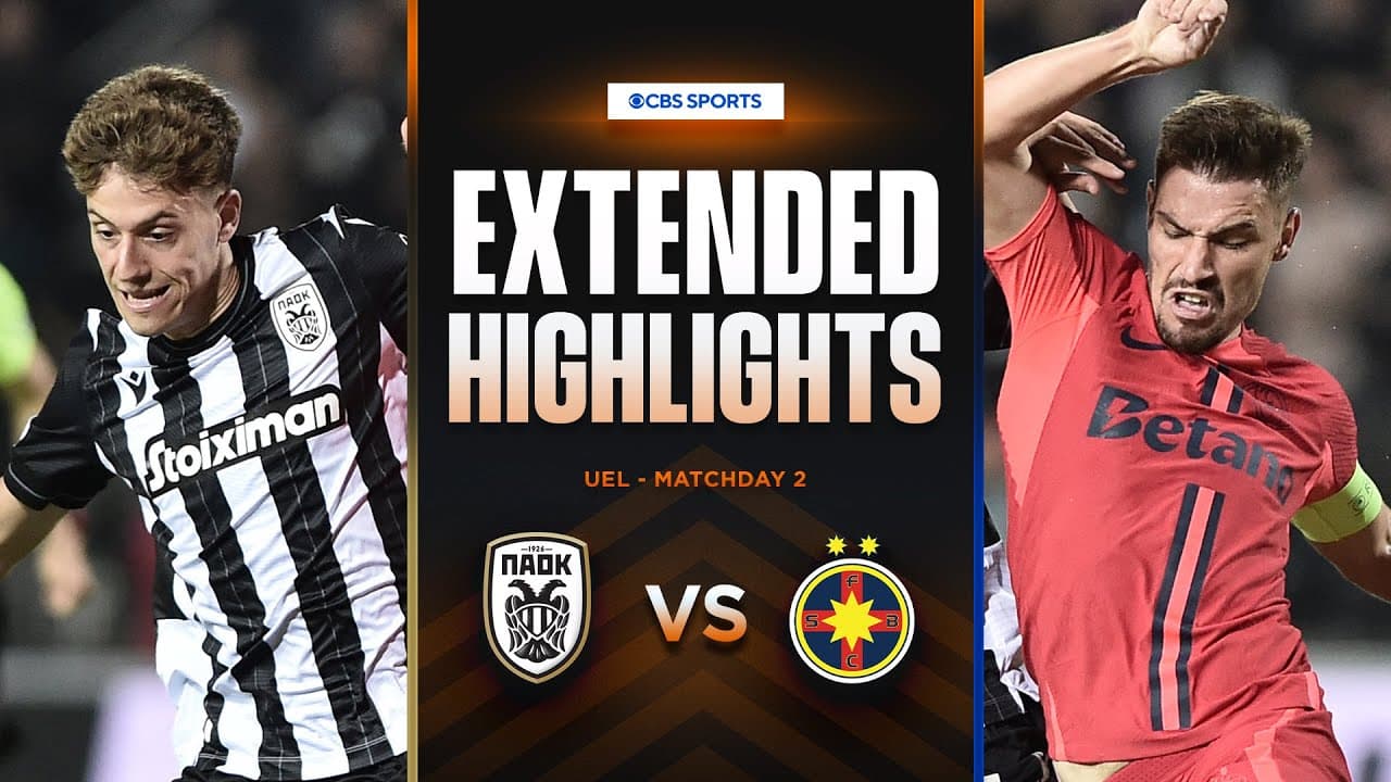 PAOK vs. FCSB thumbnail