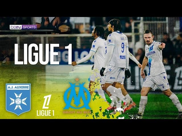 Auxerre vs. Marseille thumbnail