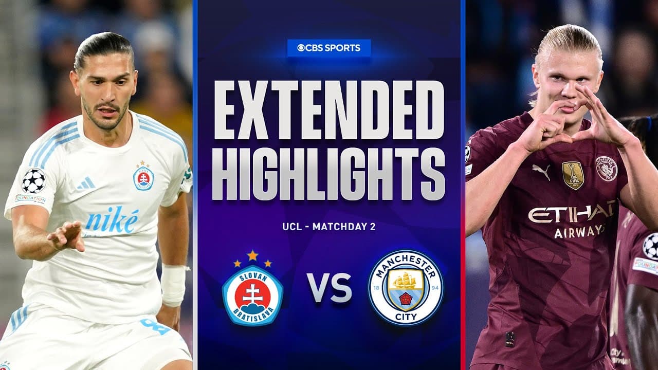Slovan Bratislava vs. Man. City thumbnail