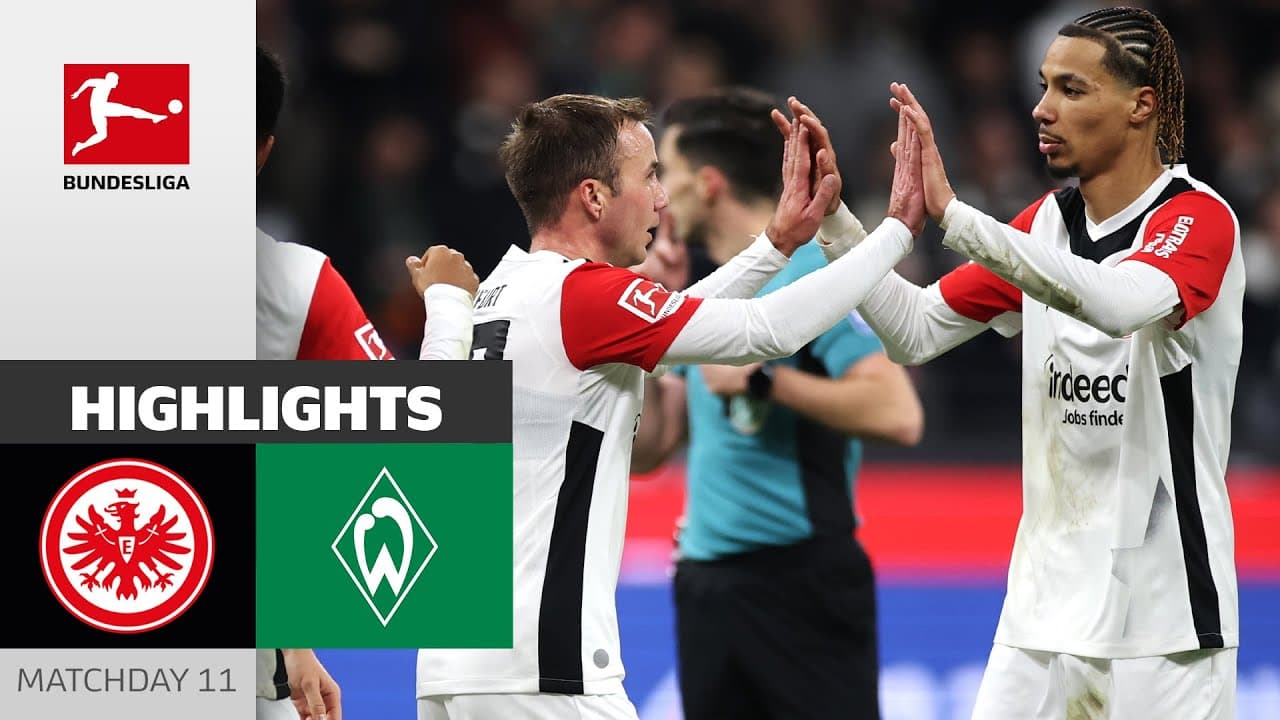 Eintracht Frankfurt vs. Werder Bremen thumbnail