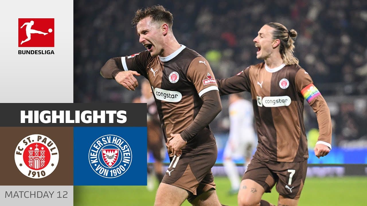 St. Pauli vs. Holstein Kiel thumbnail