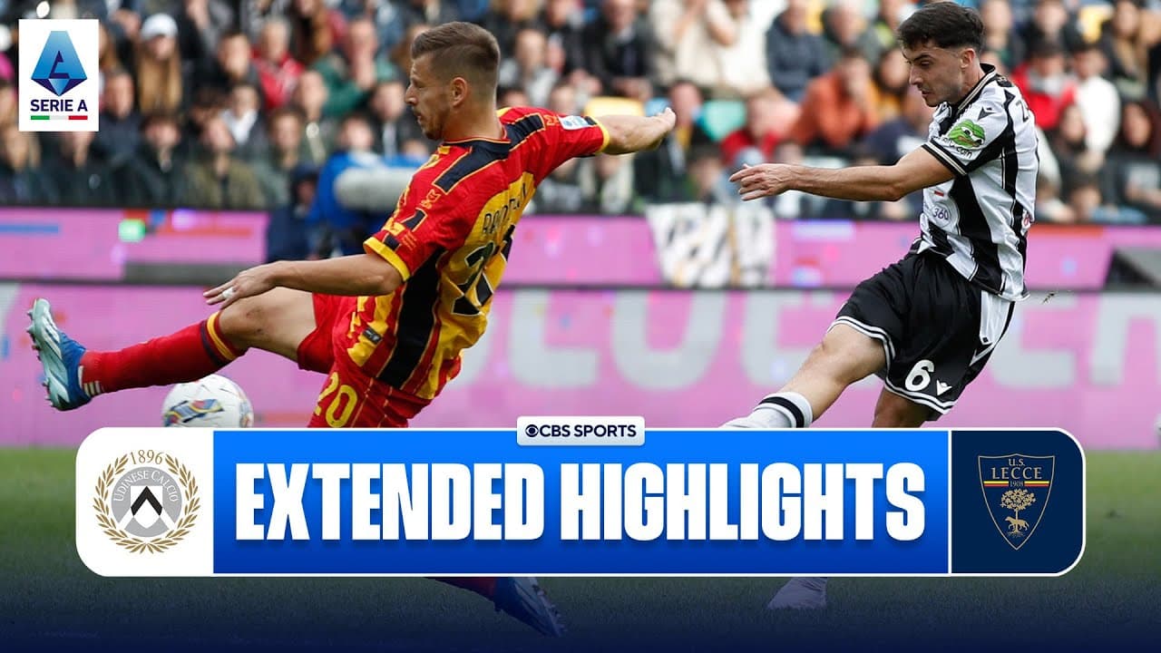 Udinese vs. Lecce thumbnail