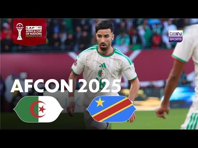 Algeria vs DR Congo thumbnail