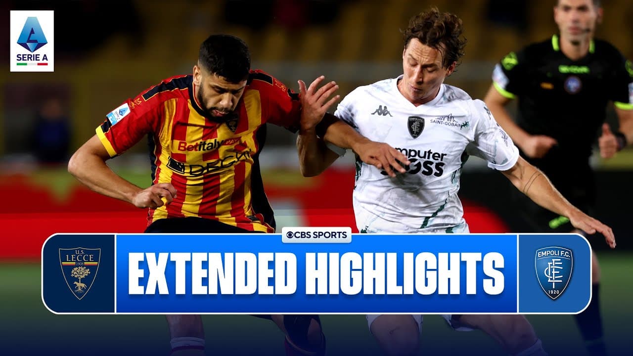 Lecce vs. Empoli thumbnail
