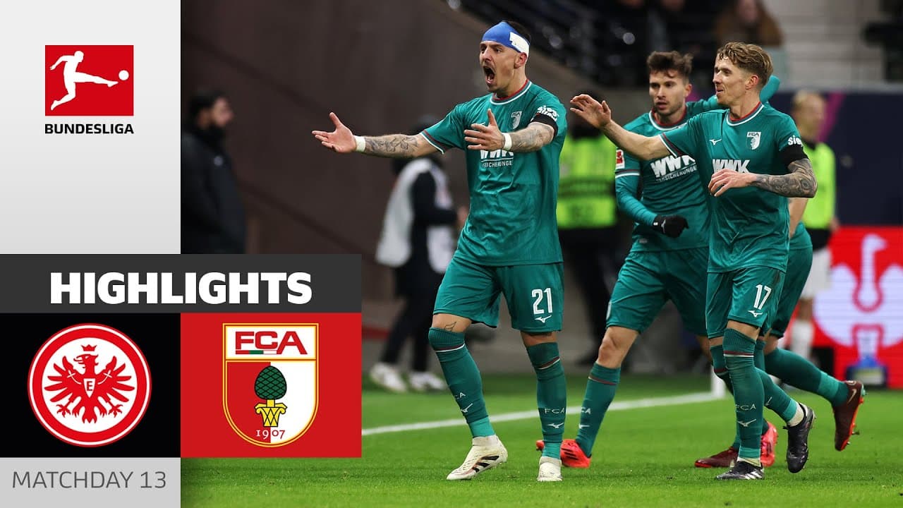 Eintracht Frankfurt vs. FC Augsburg thumbnail