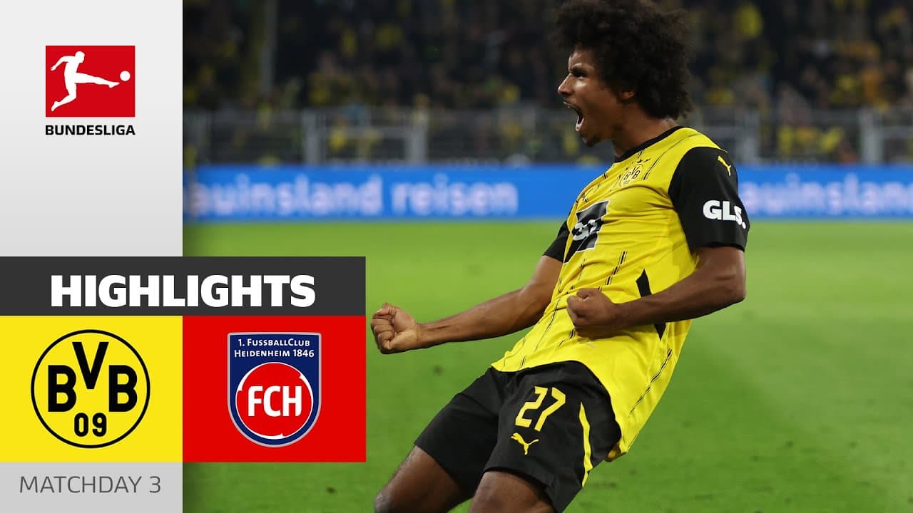 Borussia Dortmund vs. Heidenheim thumbnail