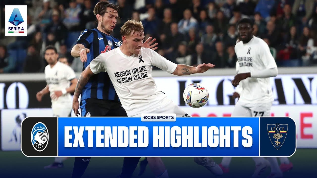 Atalanta vs. Lecce thumbnail