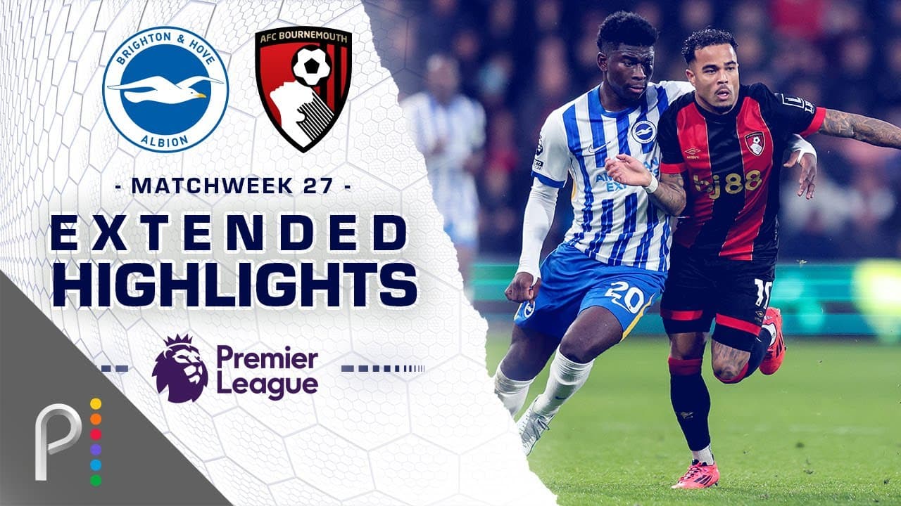 Brighton vs. Bournemouth thumbnail
