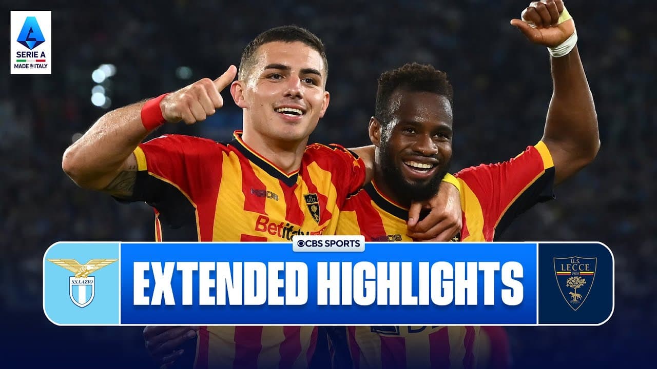 Lazio vs. Lecce thumbnail