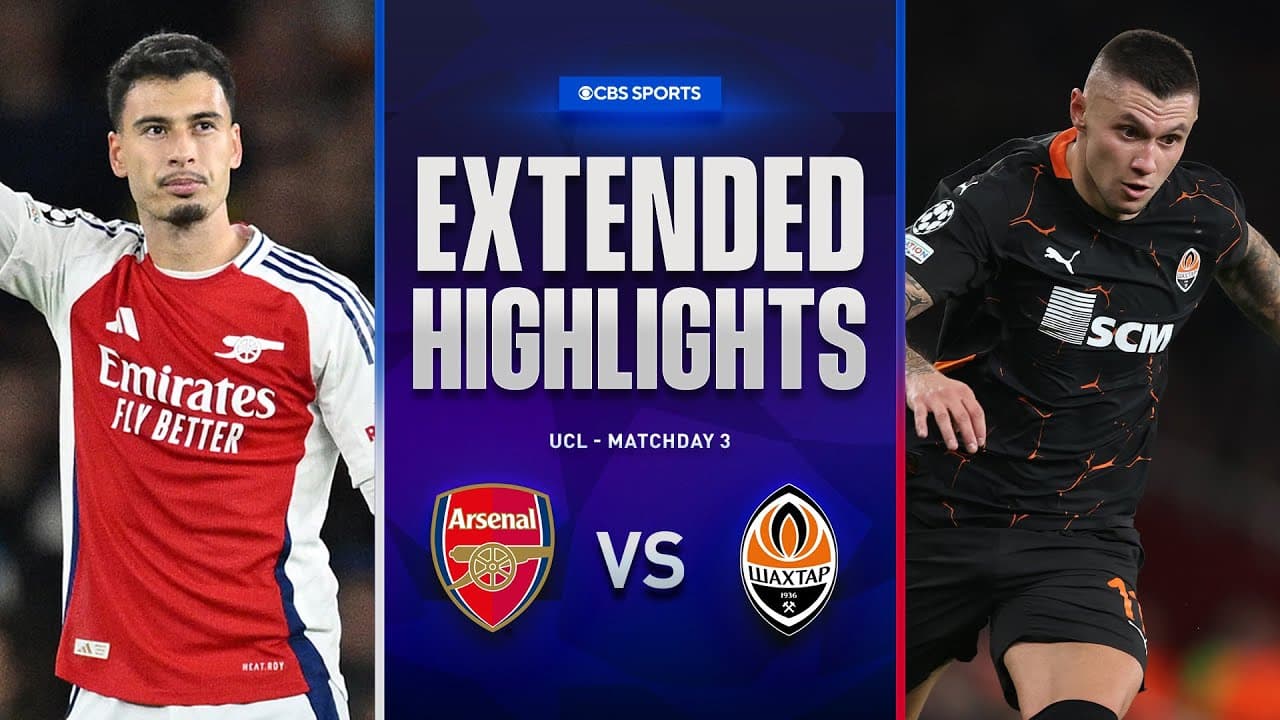 Arsenal vs. Shakhtar Donetsk thumbnail