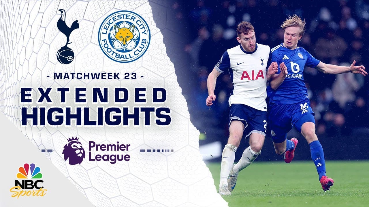Tottenham Hotspur vs. Leicester City thumbnail