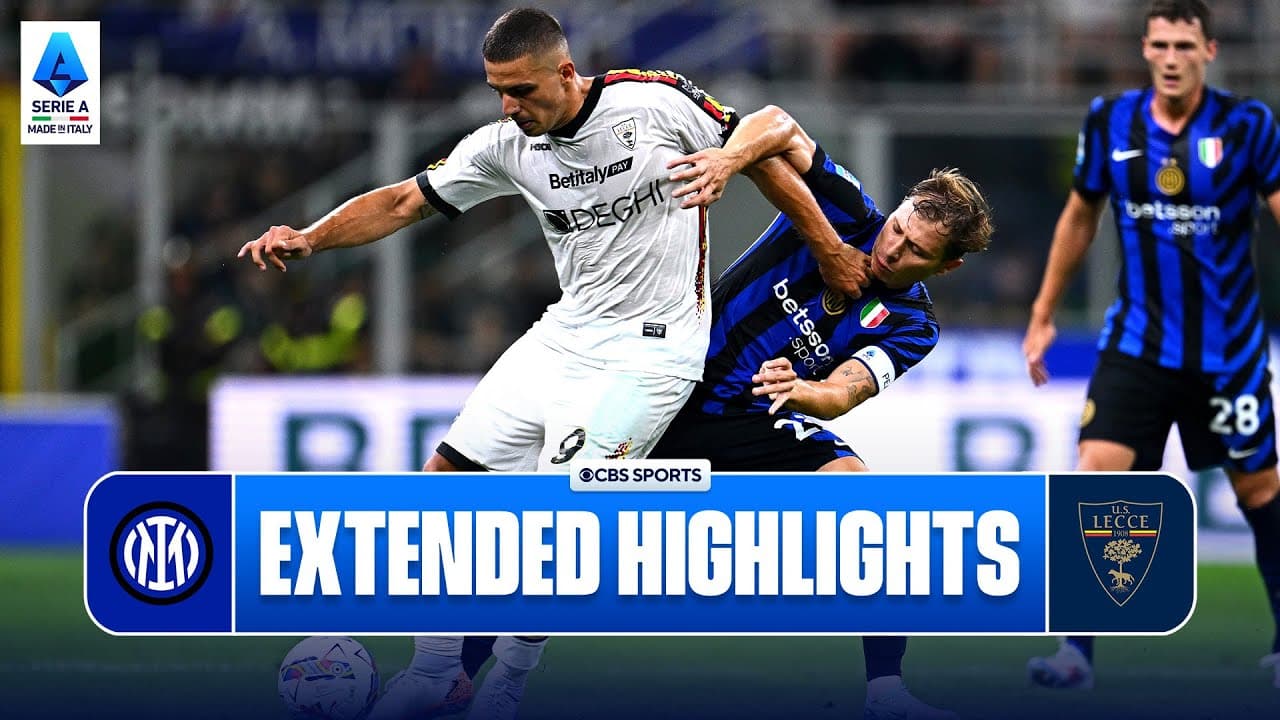 Inter vs. Lecce thumbnail