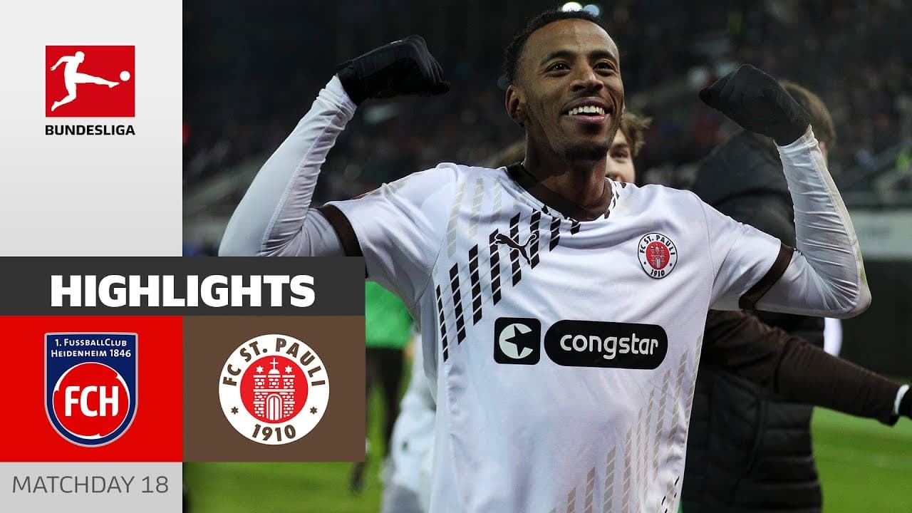 St. Pauli vs. Heidenheim thumbnail