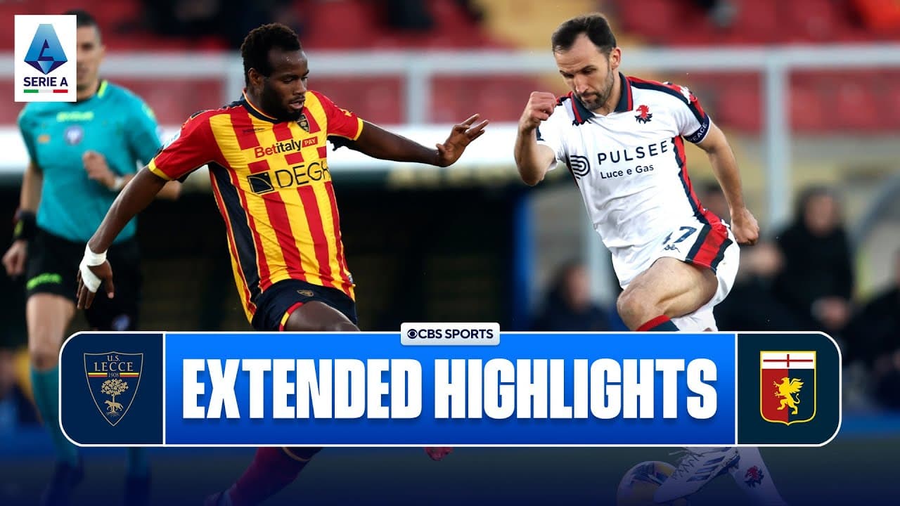 Lecce vs. Genoa thumbnail