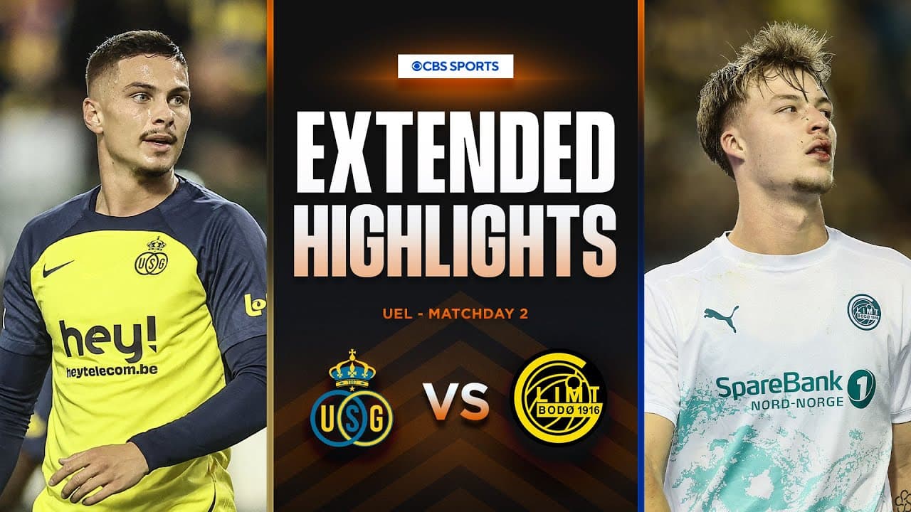 Union Saint-Gilloise vs. BodøGlimt thumbnail