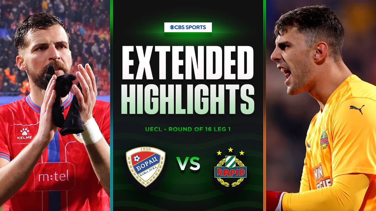 Borac vs. Rapid Wien thumbnail