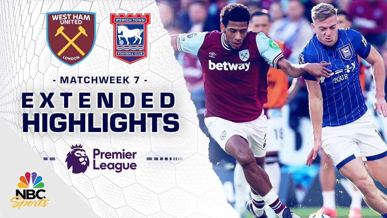 West Ham United vs. Ipswich Town thumbnail