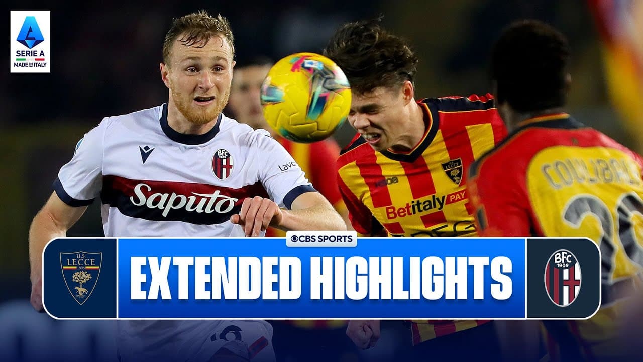 Lecce vs. Bologna thumbnail