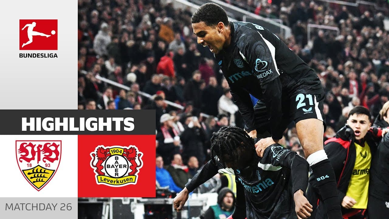 VfB Stuttgart vs. Bayer 04 Leverkusen thumbnail