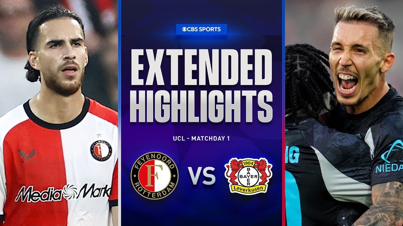 Feyenoord vs. Bayer Leverkusen thumbnail