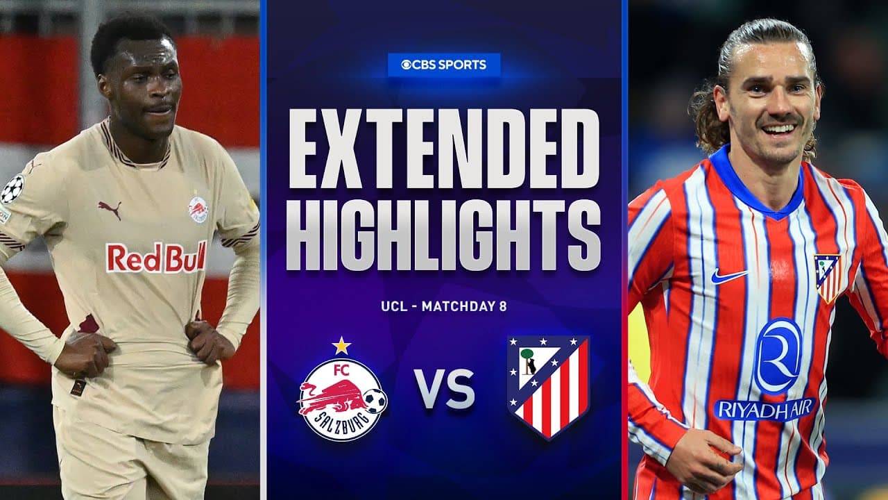 Salzburg vs. Atletico Madrid thumbnail