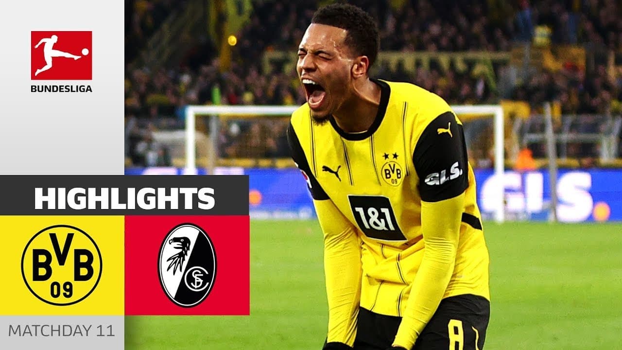 Borussia Dortmund vs. Freiburg thumbnail