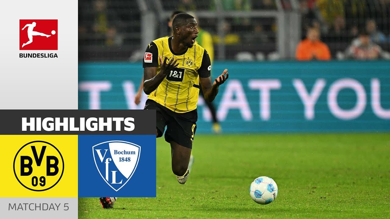 Borussia Dortmund vs. VfL Bochum thumbnail