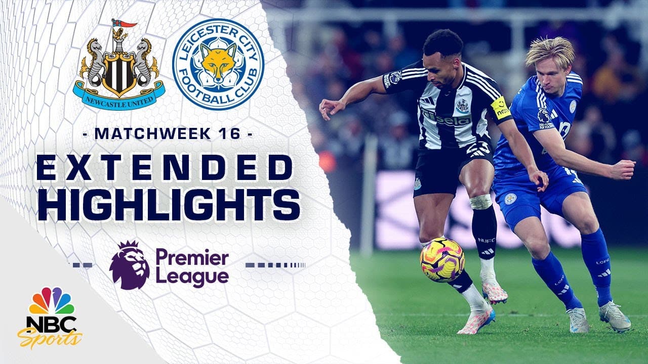 Newcastle United vs. Leicester City thumbnail
