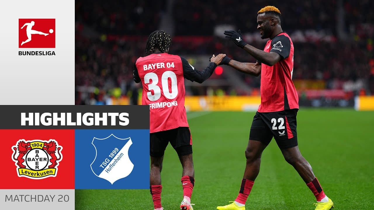 Bayer 04 Leverkusen vs. Hoffenheim thumbnail