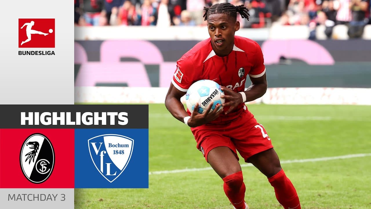 Freiburg vs. VfL Bochum thumbnail