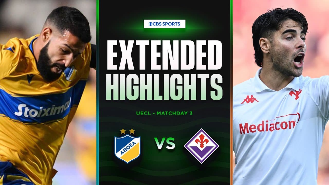 APOEL vs. Fiorentina thumbnail