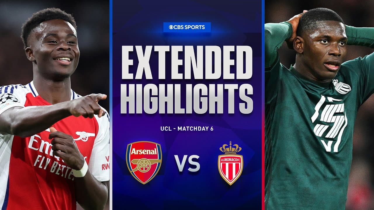 Arsenal vs. Monaco thumbnail