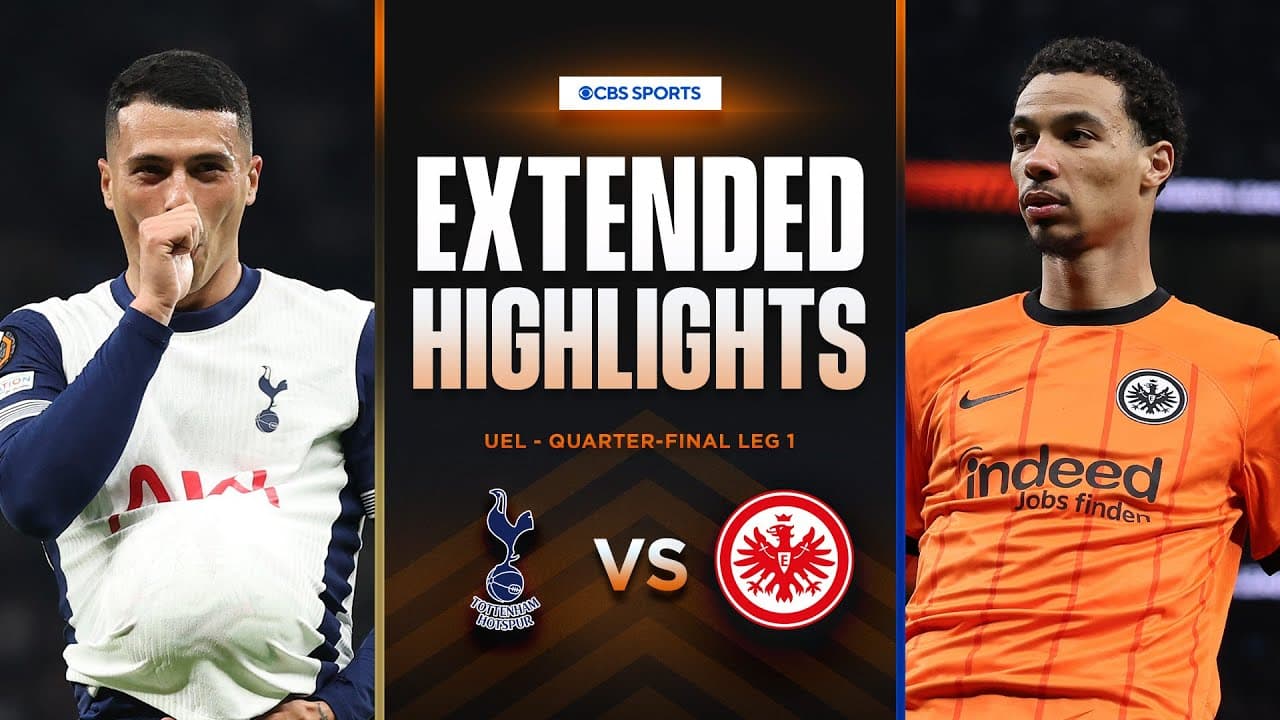Tottenham vs. Eintracht Frankfurt thumbnail
