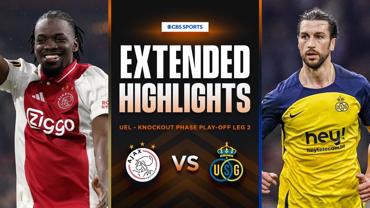Ajax vs. Union Saint-Gilloise thumbnail
