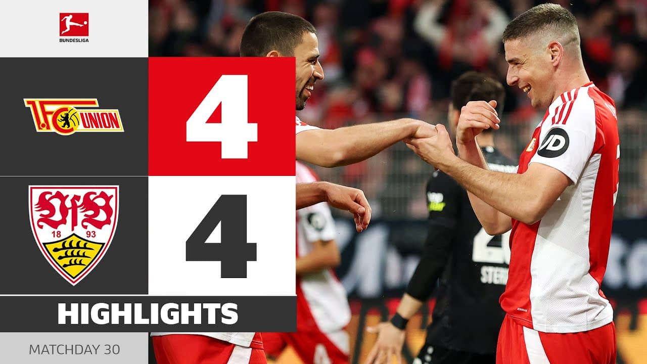 Union Berlin vs. VfB Stuttgart thumbnail