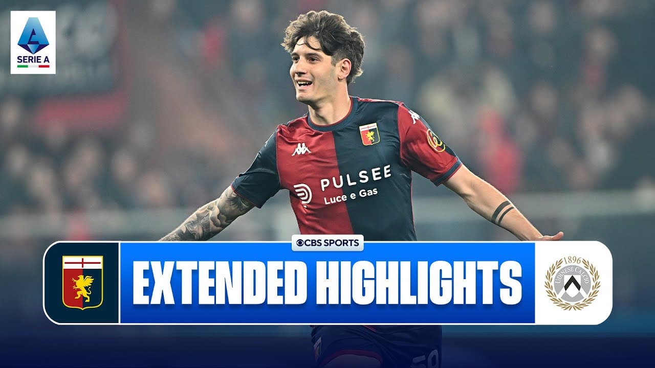 Genoa vs. Udinese thumbnail