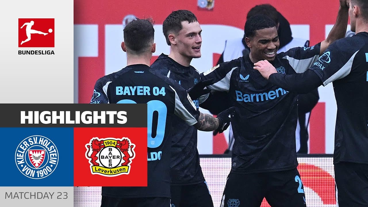 Holstein Kiel vs. Bayer 04 Leverkusen thumbnail