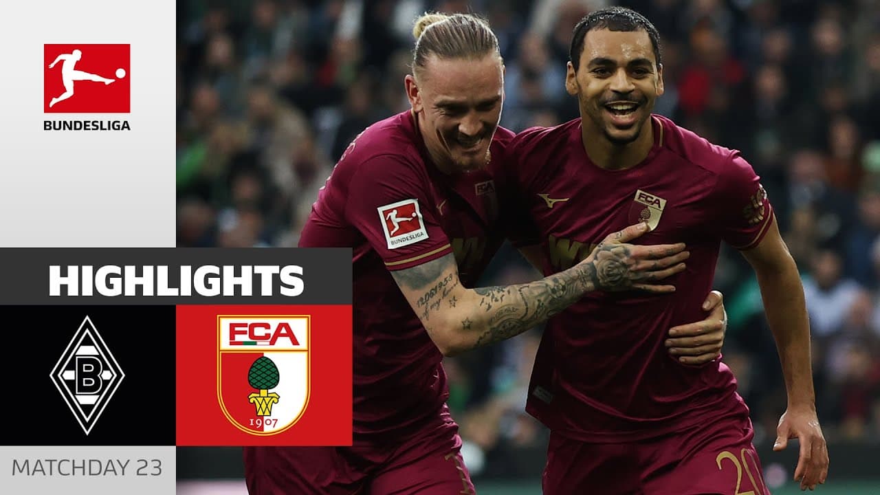 Borussia M'gladbach vs. FC Augsburg thumbnail