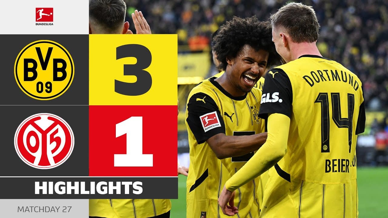 Borussia Dortmund vs. Mainz thumbnail