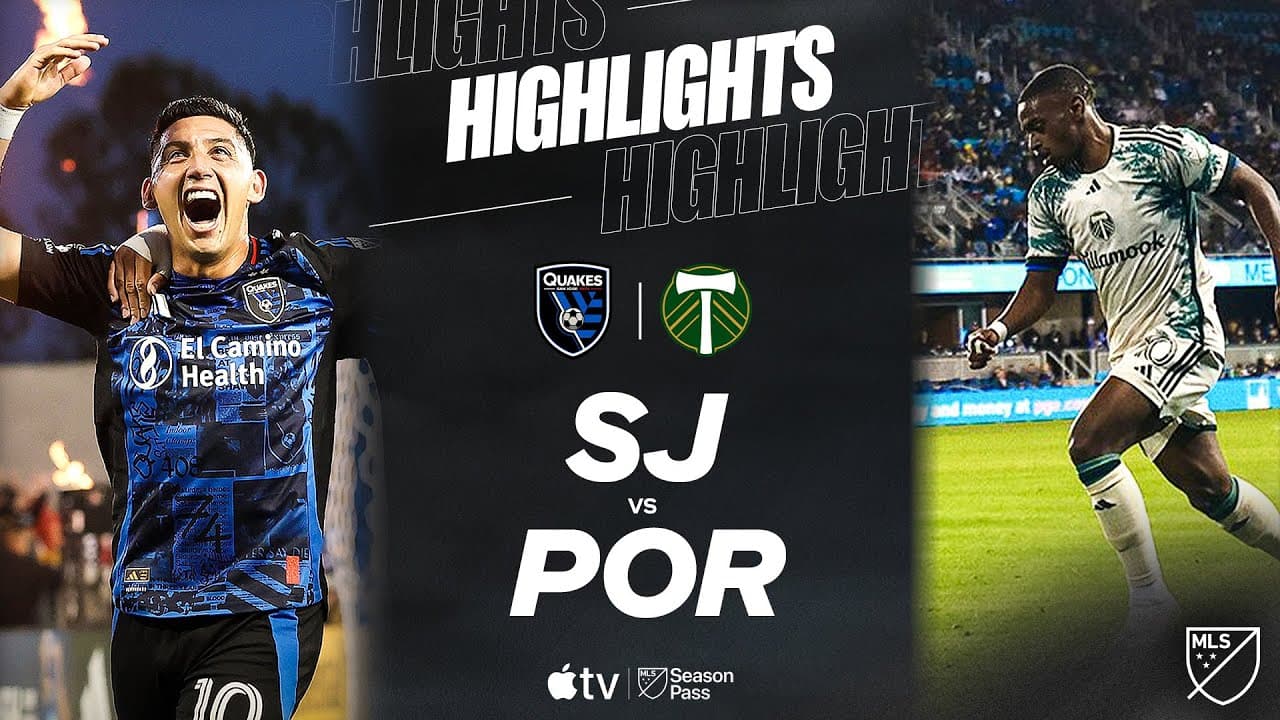 San Jose Earthquakes vs. Portland Timbers thumbnail