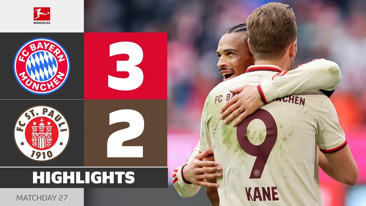FC Bayern vs. St. Pauli thumbnail