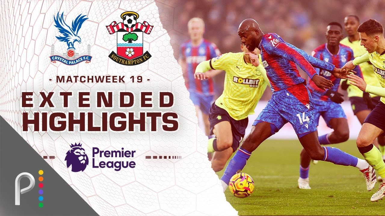 Crystal Palace vs. Southampton thumbnail