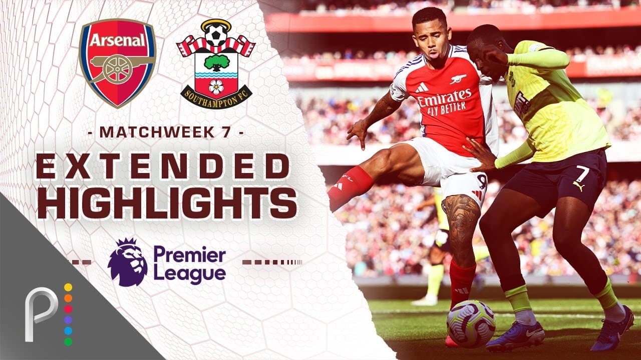 Arsenal vs. Southampton thumbnail