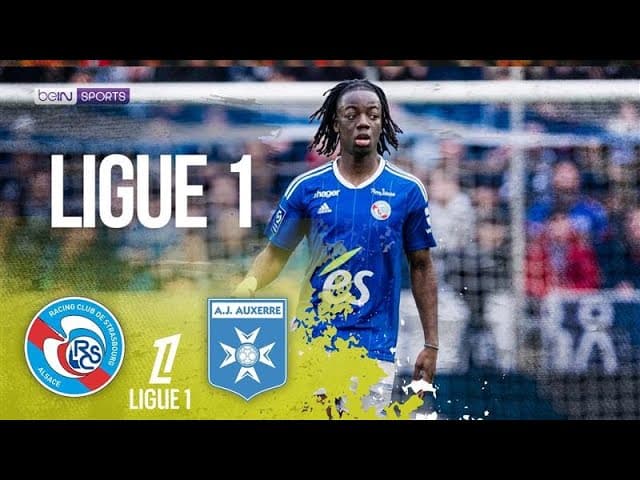 Strasbourg vs. Auxerre thumbnail