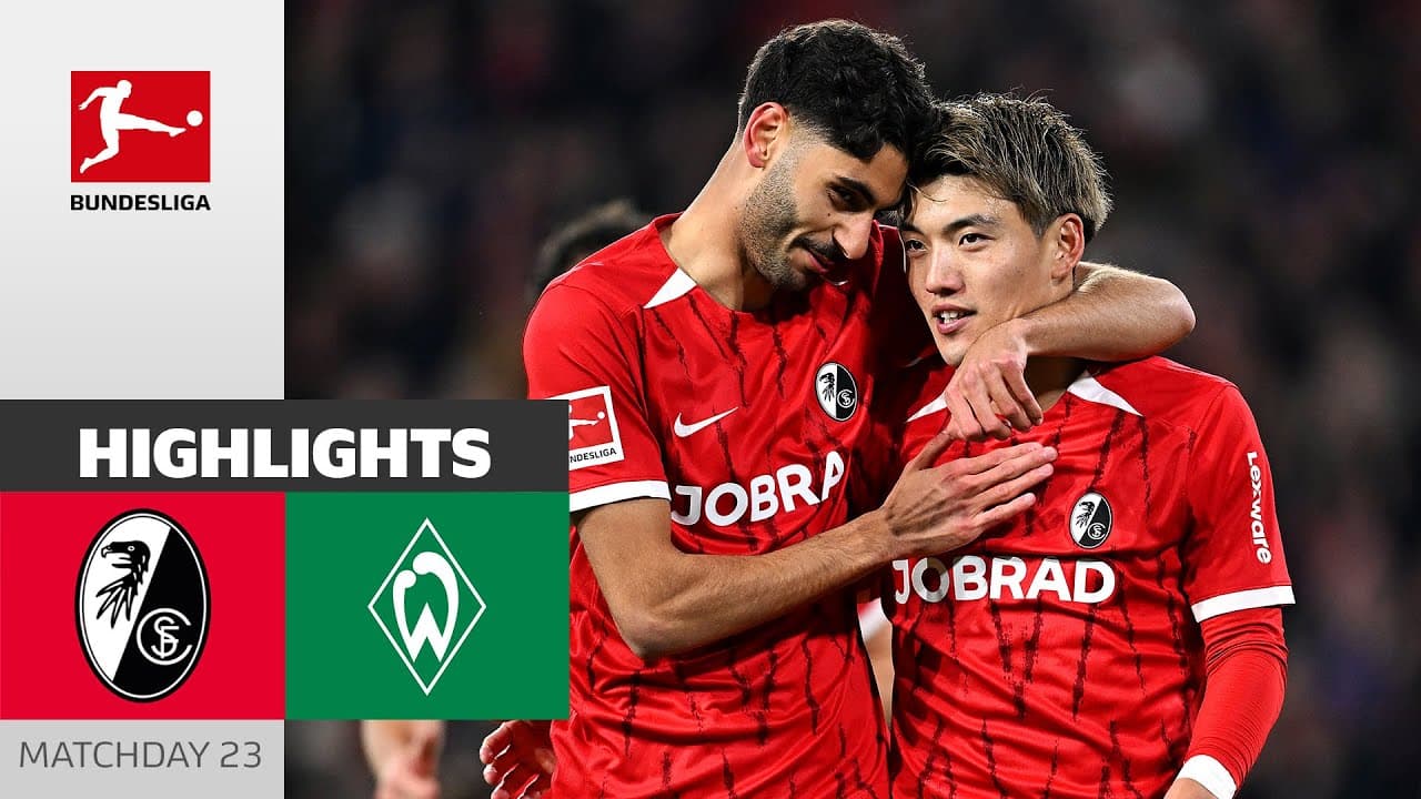 Freiburg vs. Werder Bremen thumbnail