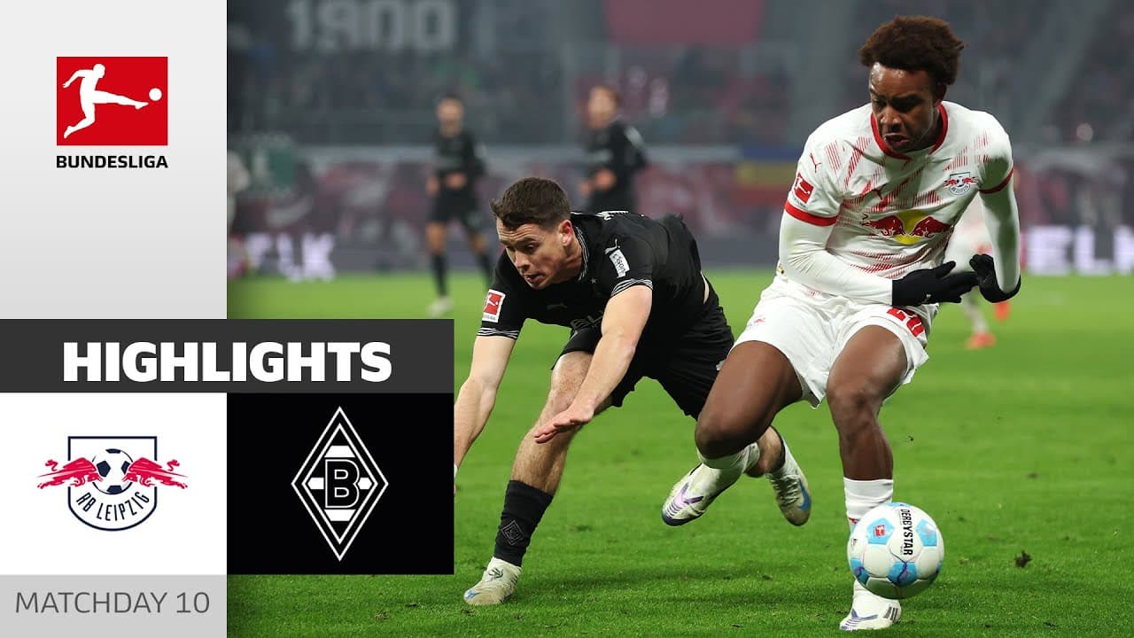 RB Leipzig vs. Borussia M'gladbach thumbnail