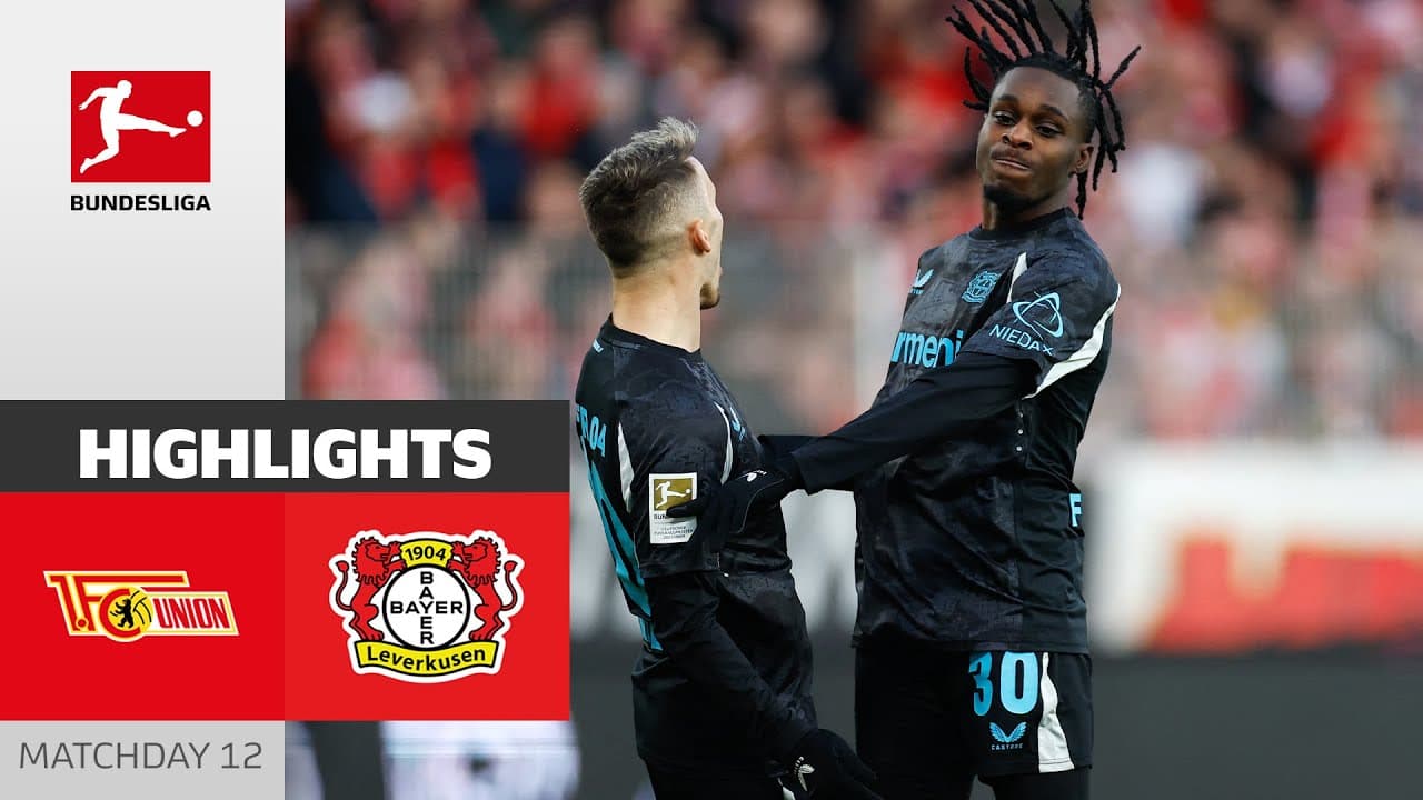 Union Berlin vs. Bayer 04 Leverkusen thumbnail