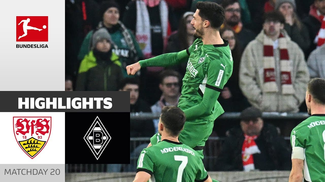 VfB Stuttgart vs. Borussia M'gladbach thumbnail